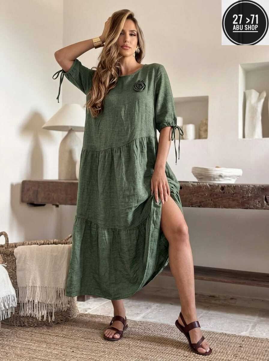 платье в стиле бохо,повседневные платья,платье бохо,льняное платье,платье женской
