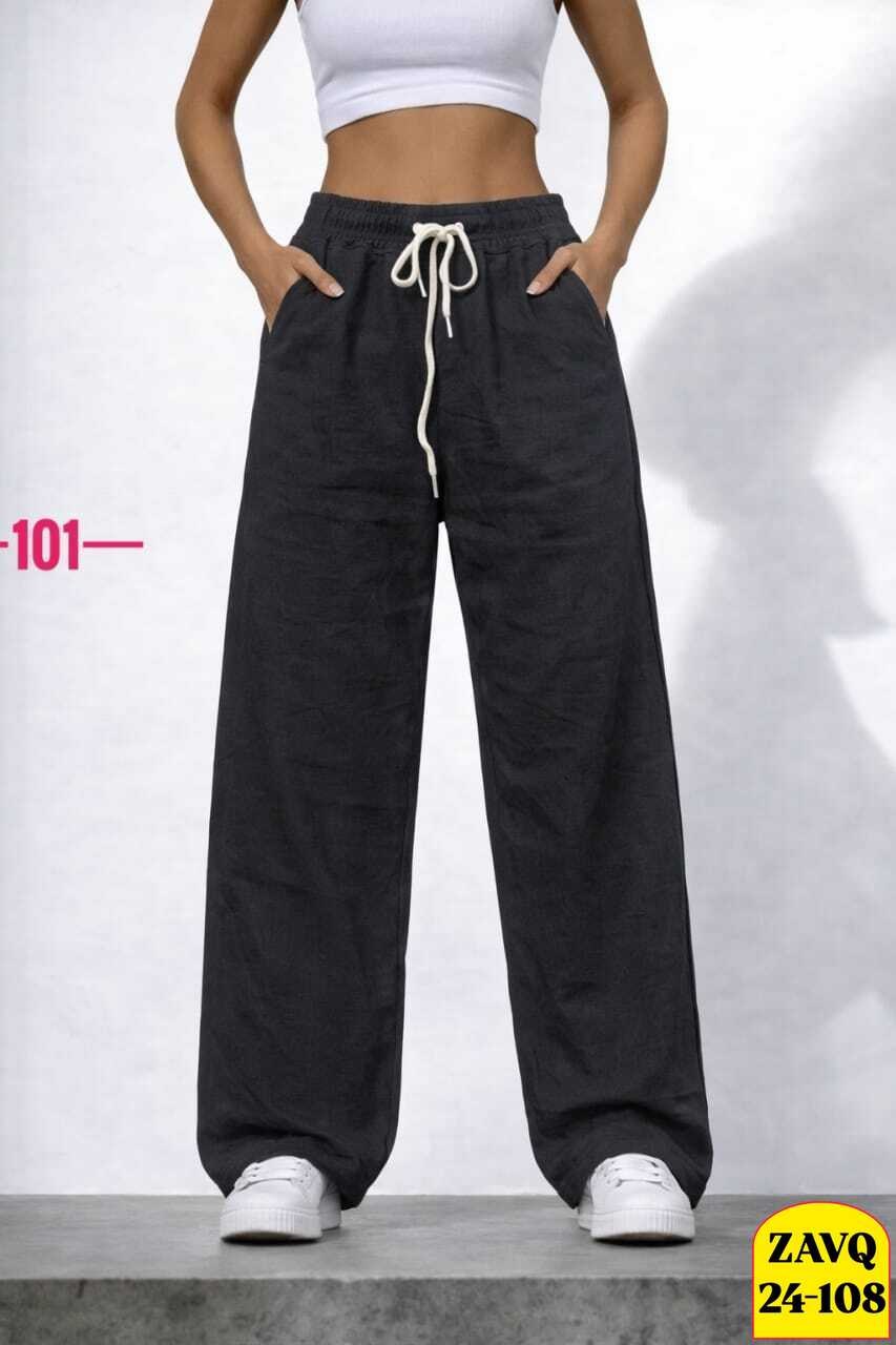брюки спортивные,летние женские хлопковые брюки,модные брюки,широкие брюки,льняные брюки