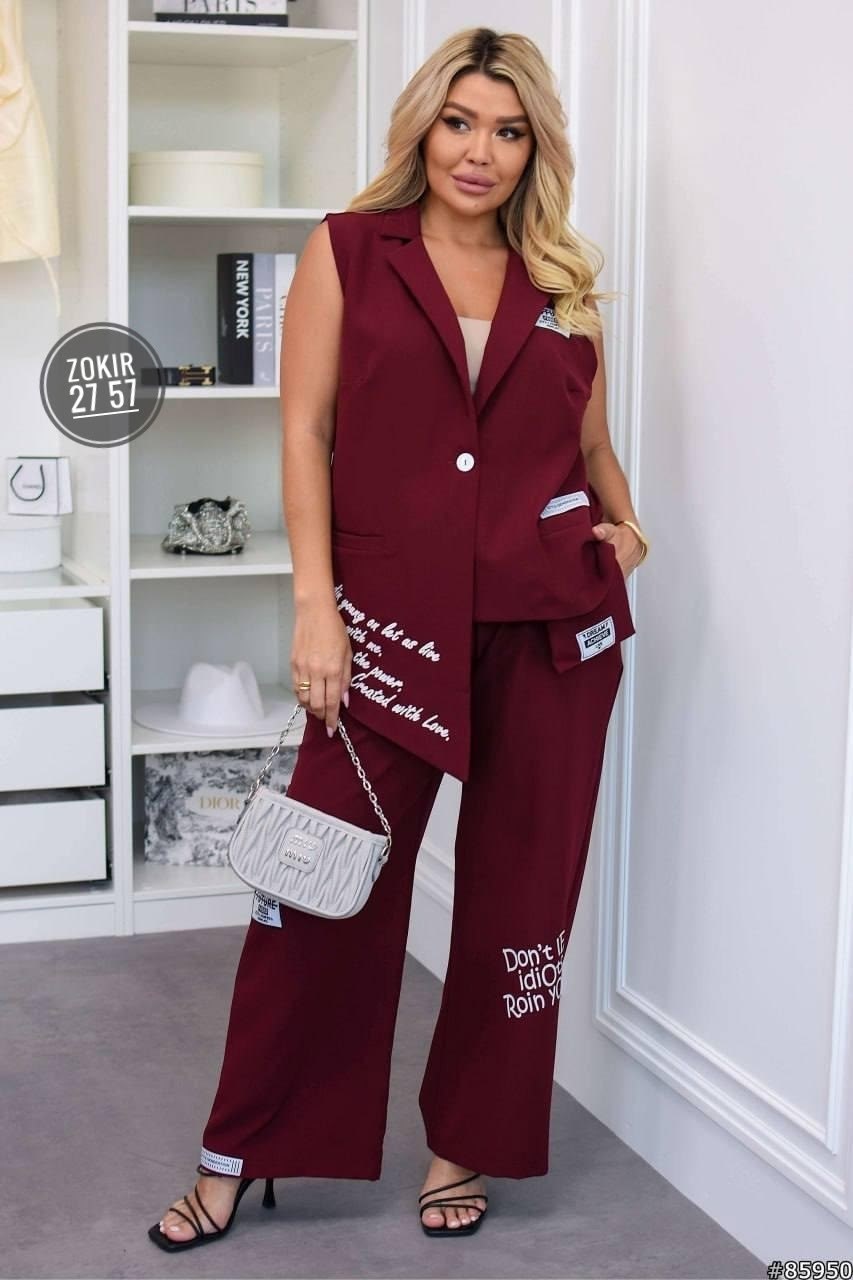 костюм для женщин,костюм женский,жилетка женская,жилет женский,костюм брючный белый