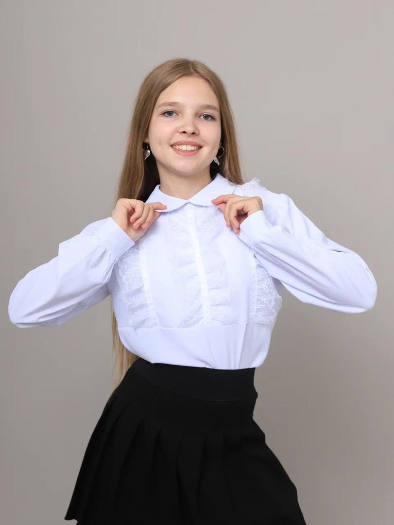 блузка для девочки школьная,блузка для девочек,школьная блузка,блузка синяя мода,блузка и юбка