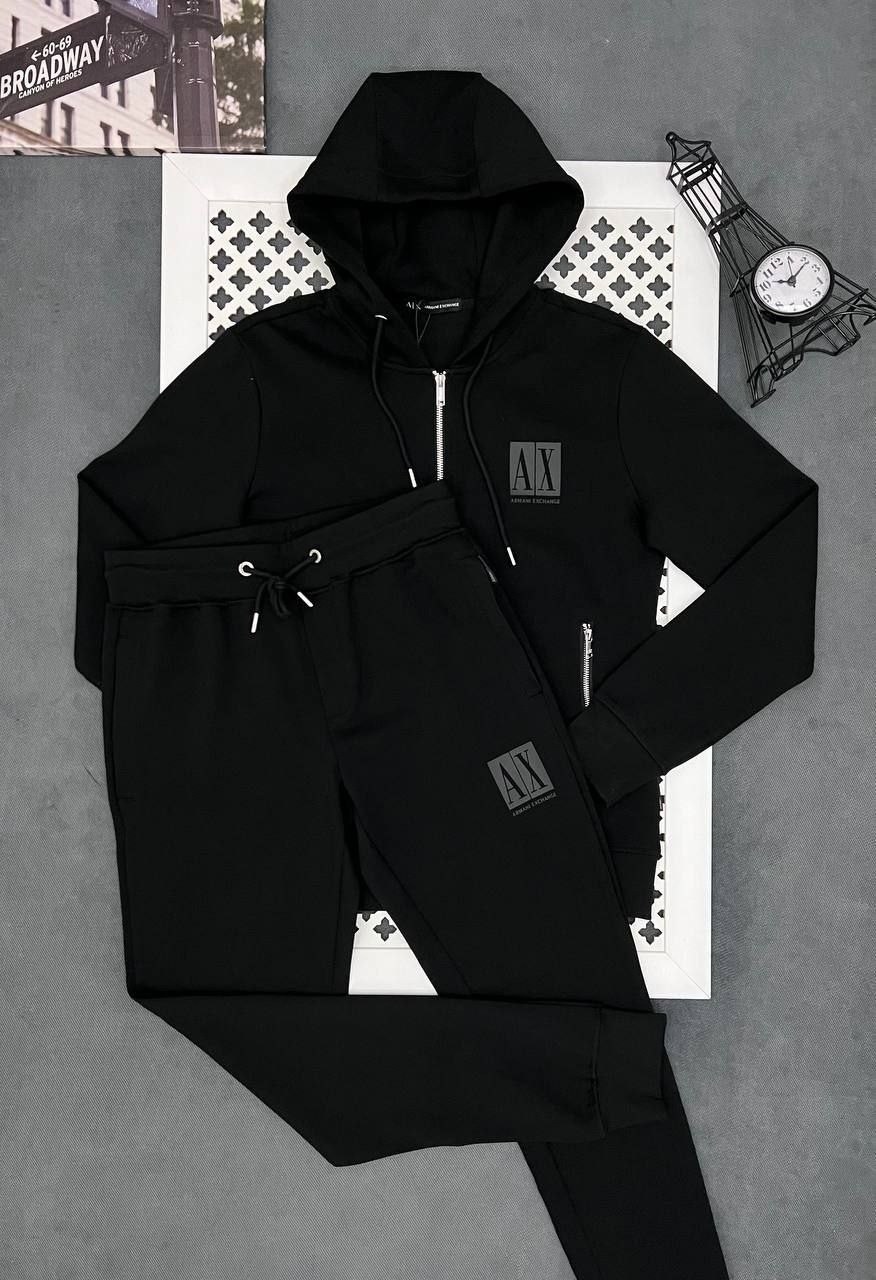 спортивный костюм armani exchange,спортивный костюм armani,спортивный костюм armani exchange черный,мужской спортивный костюм "armani",спортивный костюм philipp plein