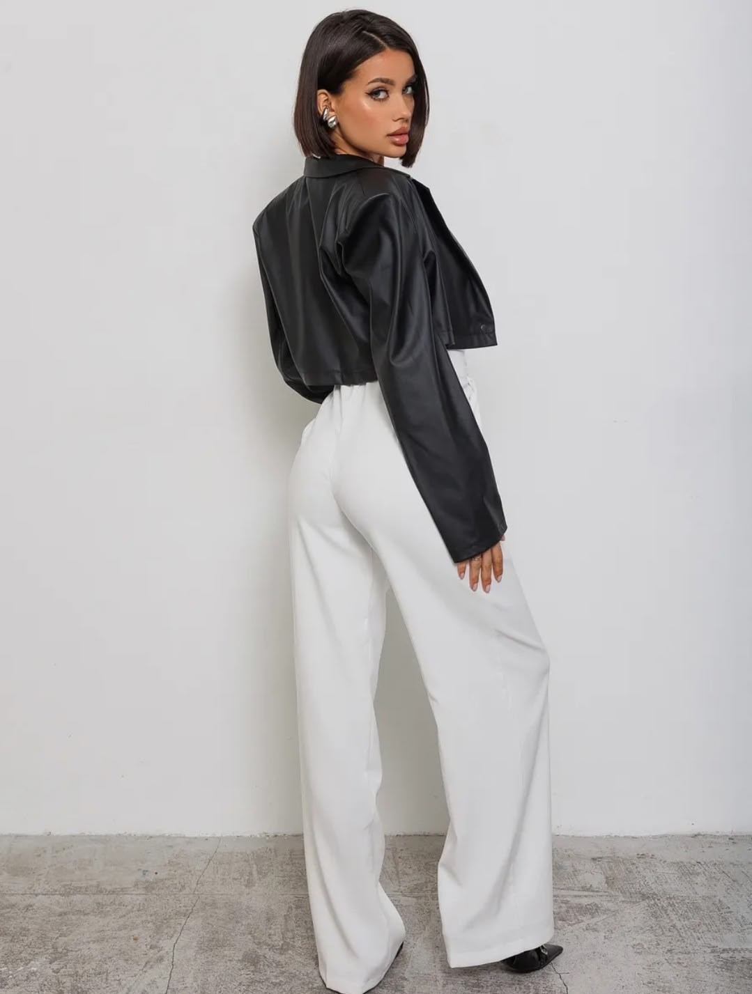 костюм брючный белый,женский брючный костюм,костюм женский брючный летний деловой топ с брюками палаццо dika,комплект брючный,летний костюм с брюками палаццо