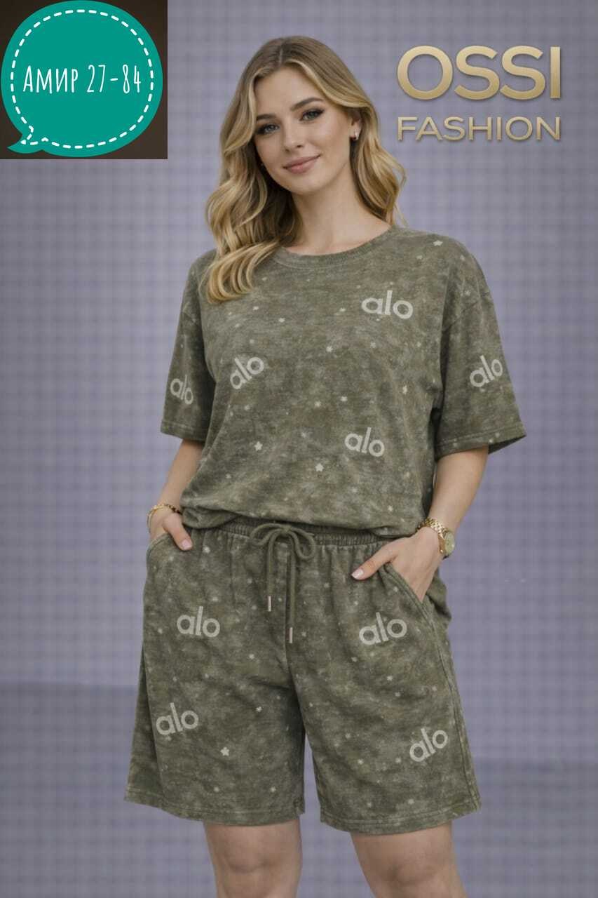 велюровый комплект,костюм женский,костюм с шортам,костюм домашний женский,пижама комплект