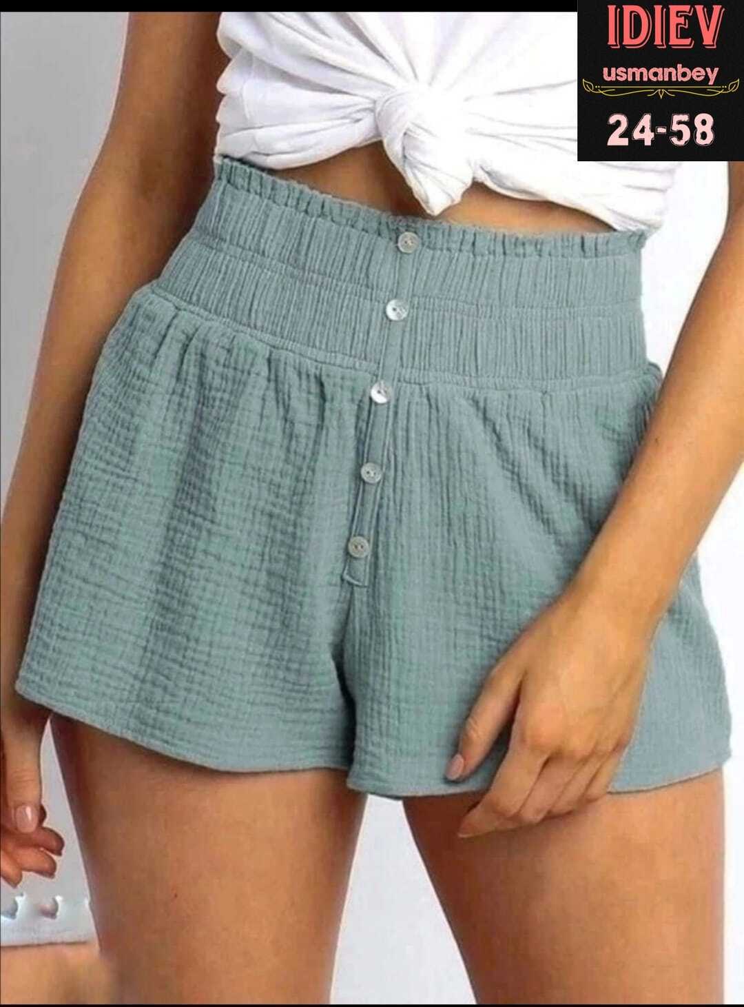 женские шорты,шорты женские летние,повседневные шорты,широкие шорты,шорты женские повседневные