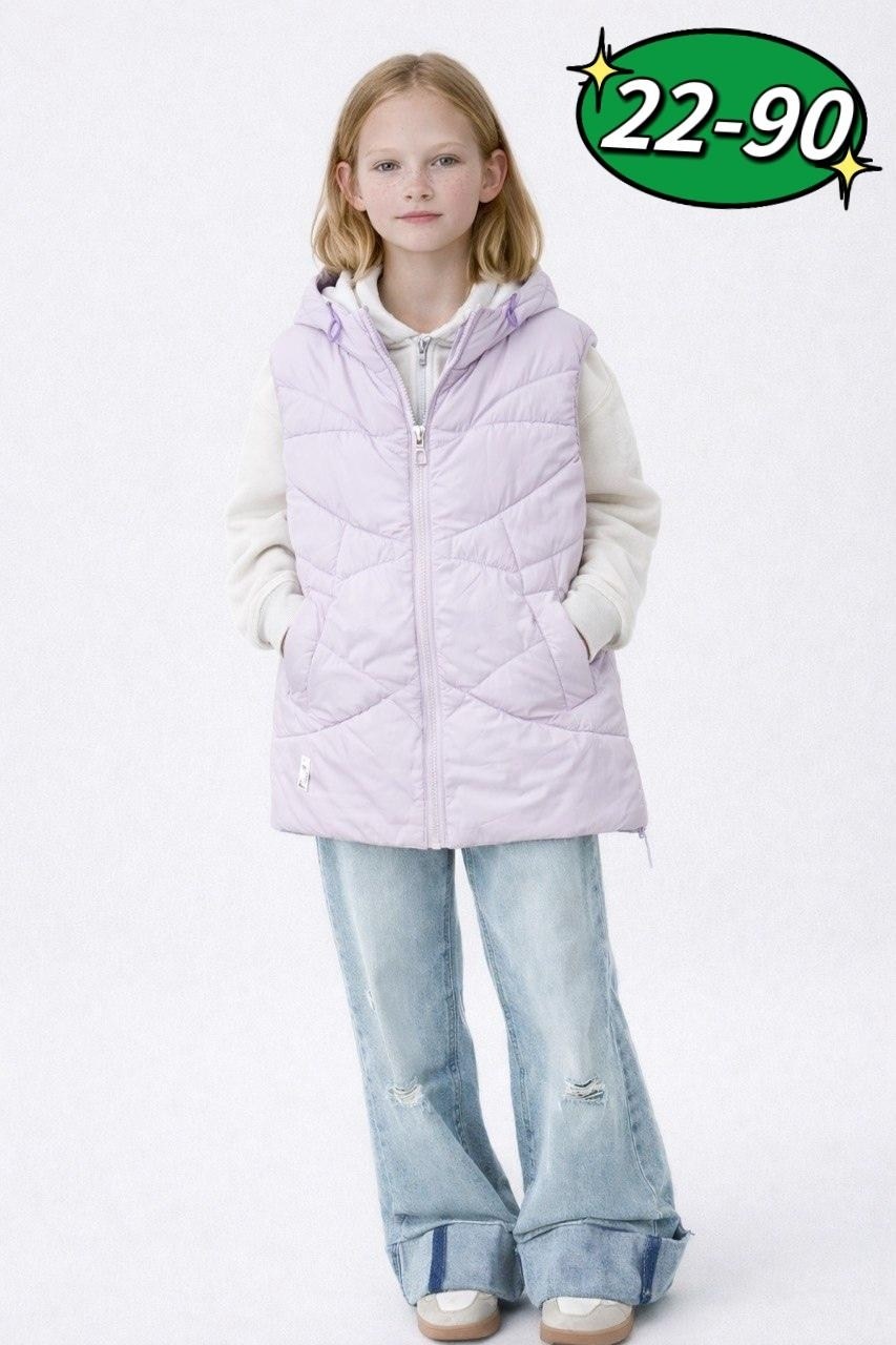 жилет детский,жилет для девочек,жилетка детская,жилетка для девочек,утепленный жилет для девочки