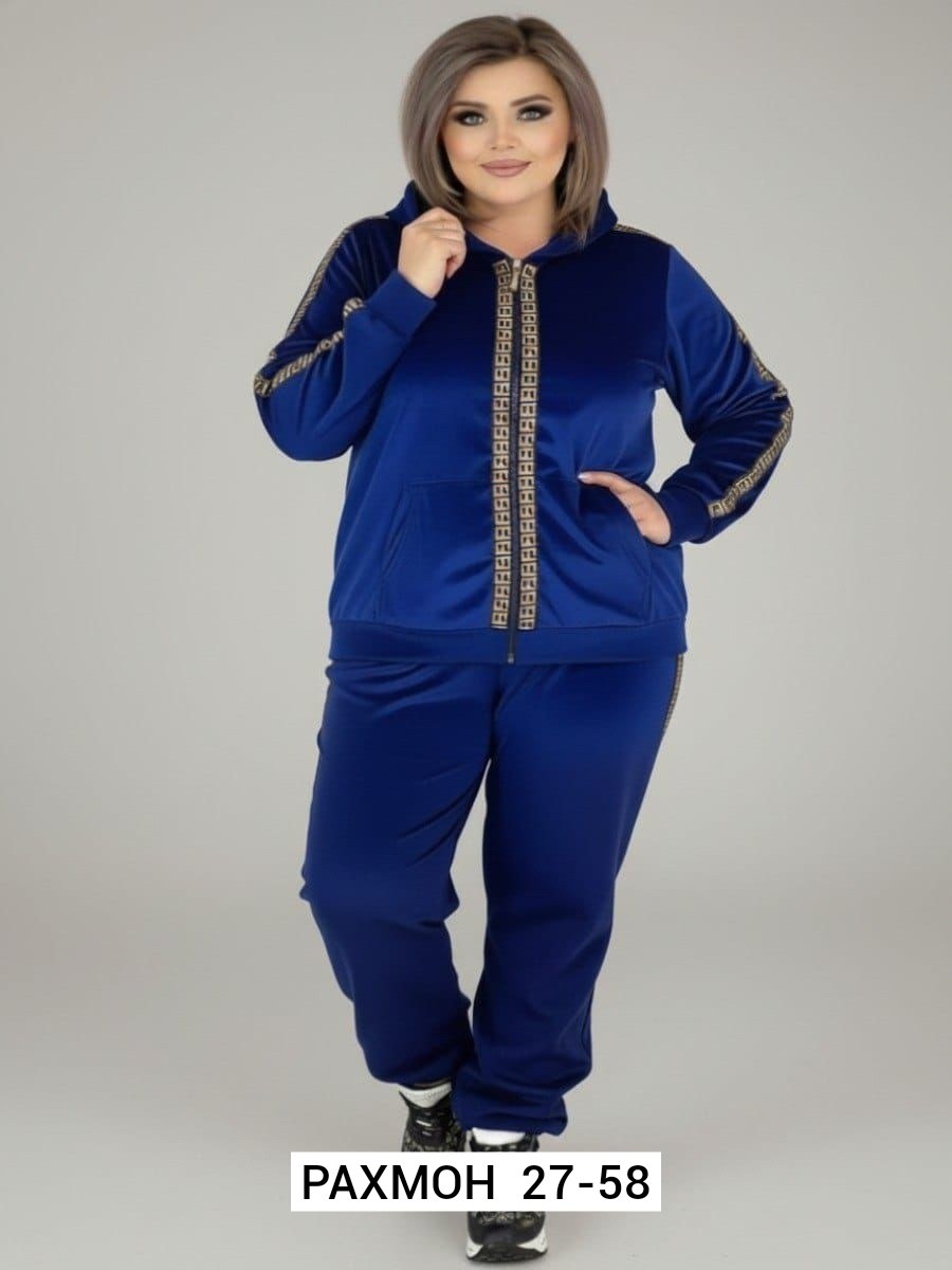 спортивные костюмы женские,женские костюмы,на полных велюровый спортивный костюм,костюм двойка,велюровый костюм женский большого размера
