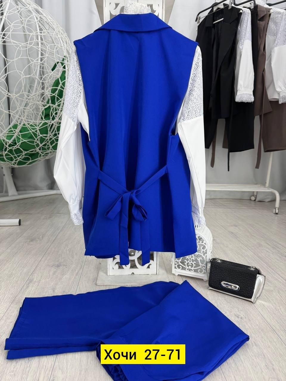 стильная одежда,,костюм двойка женский с юбкой и жилеткой