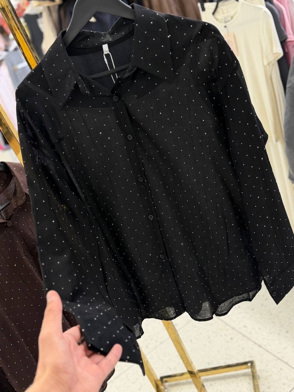 стильная блузка,женская рубашка,рубашка со стразами,стильная рубашка,блузка нарядная
