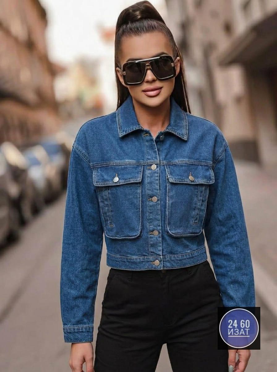 женские джинсовые куртки,джинсовая куртка,женская джинсовая куртка с большими карманами,джинсовая куртка повседневная,куртка-neorin-джинсовая куртка оверсайз джинсовка летняя яркаяукороченная