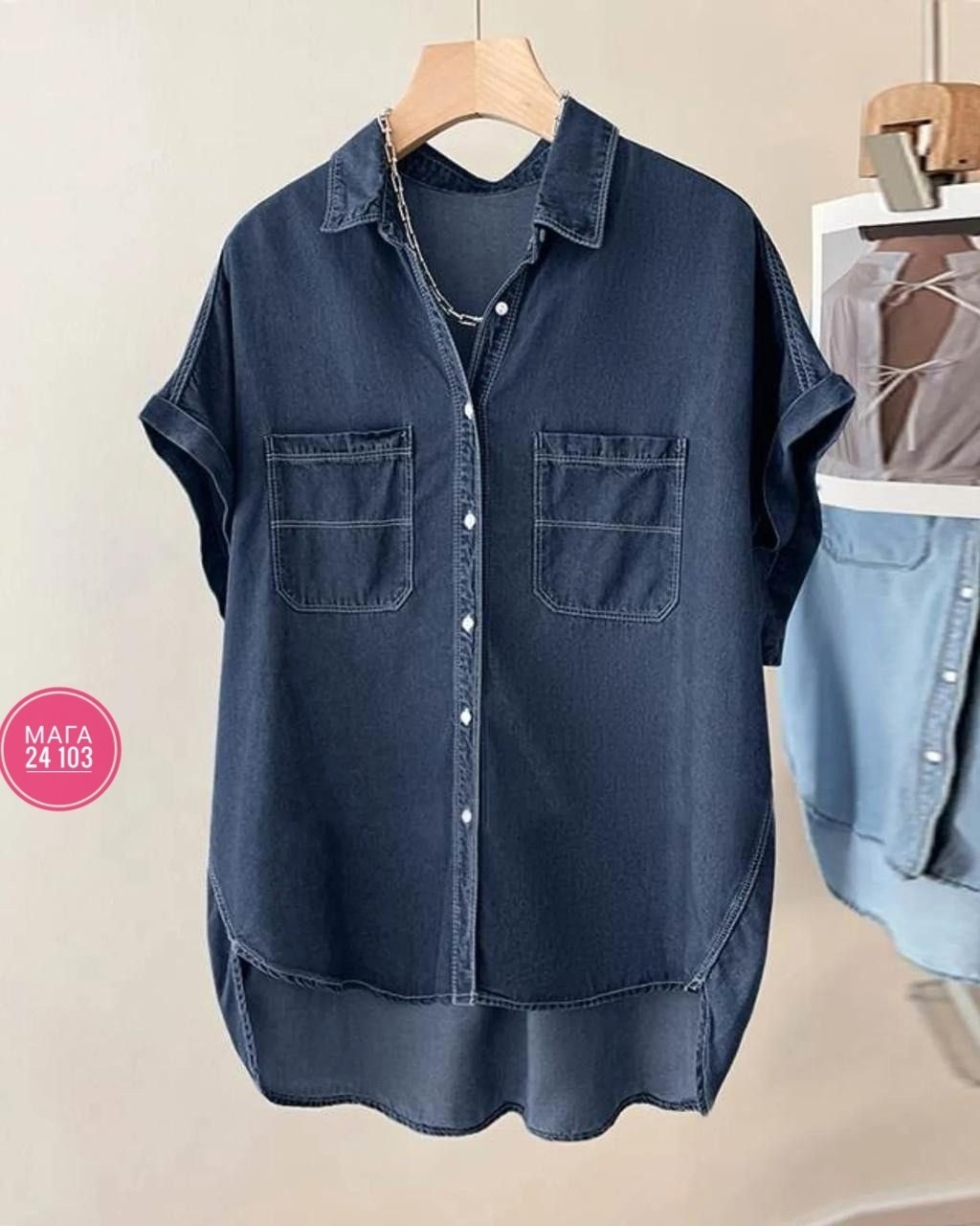блузка zanzea женская джинсовая с коротким,женская джинсовая рубашка,джинсовая рубашка с коротким рукавом,женская джинсовая блузка zanzea,женская джинсовая блузка