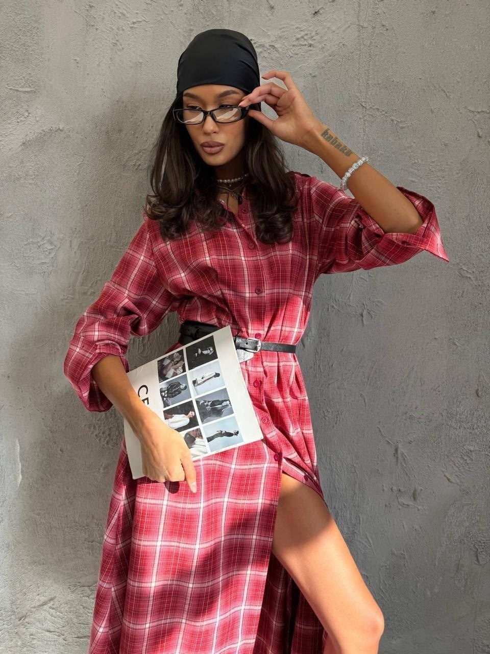 платье в клетку,платье рубашка в клетку,костюм с юбкой и рубашкой,