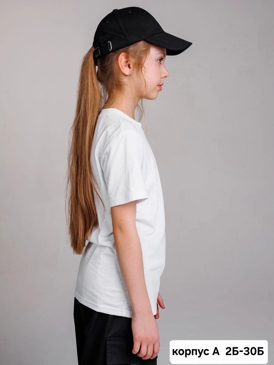 детская однотонная белая футболка,футболка детская для мальчика и девочки,футболки для мальчика,белая футболка для мальчика,брюки джоггеры для детей