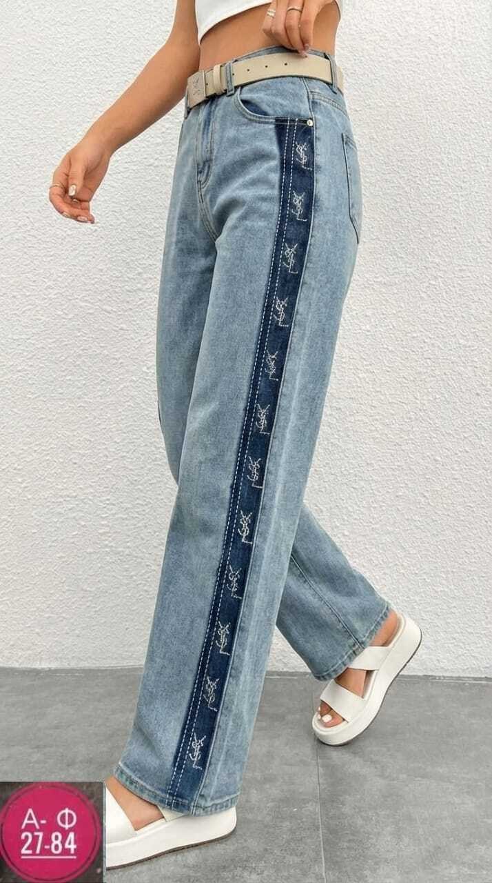 джинсы женские,джинсы женские широкие,джинсы с лампасами,прямые джинсы женские,модные джинсы