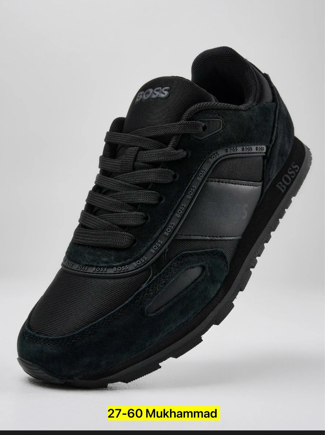 кроссовки boss parkour-l_runn_ny_n черный,кроссовки boss,boss кроссовки мужские,кроссовки мужские boss by hugo boss 50493214 черные 43 eu,hugo boss кроссовки