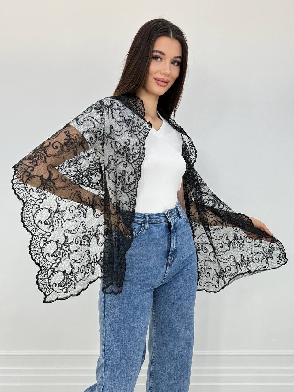 платок палантин для храма в церковь шарф косынка,платок палантин,палантин женские,палантин,платки женские