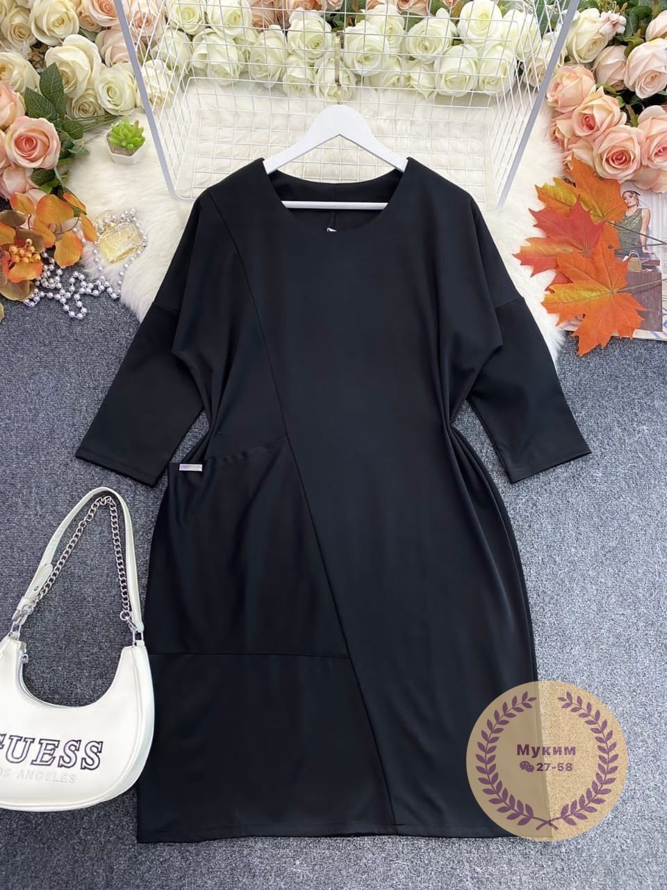 платье трикотажная,платье 👗,теплое платье больших размеров,женская платье,платье прямое