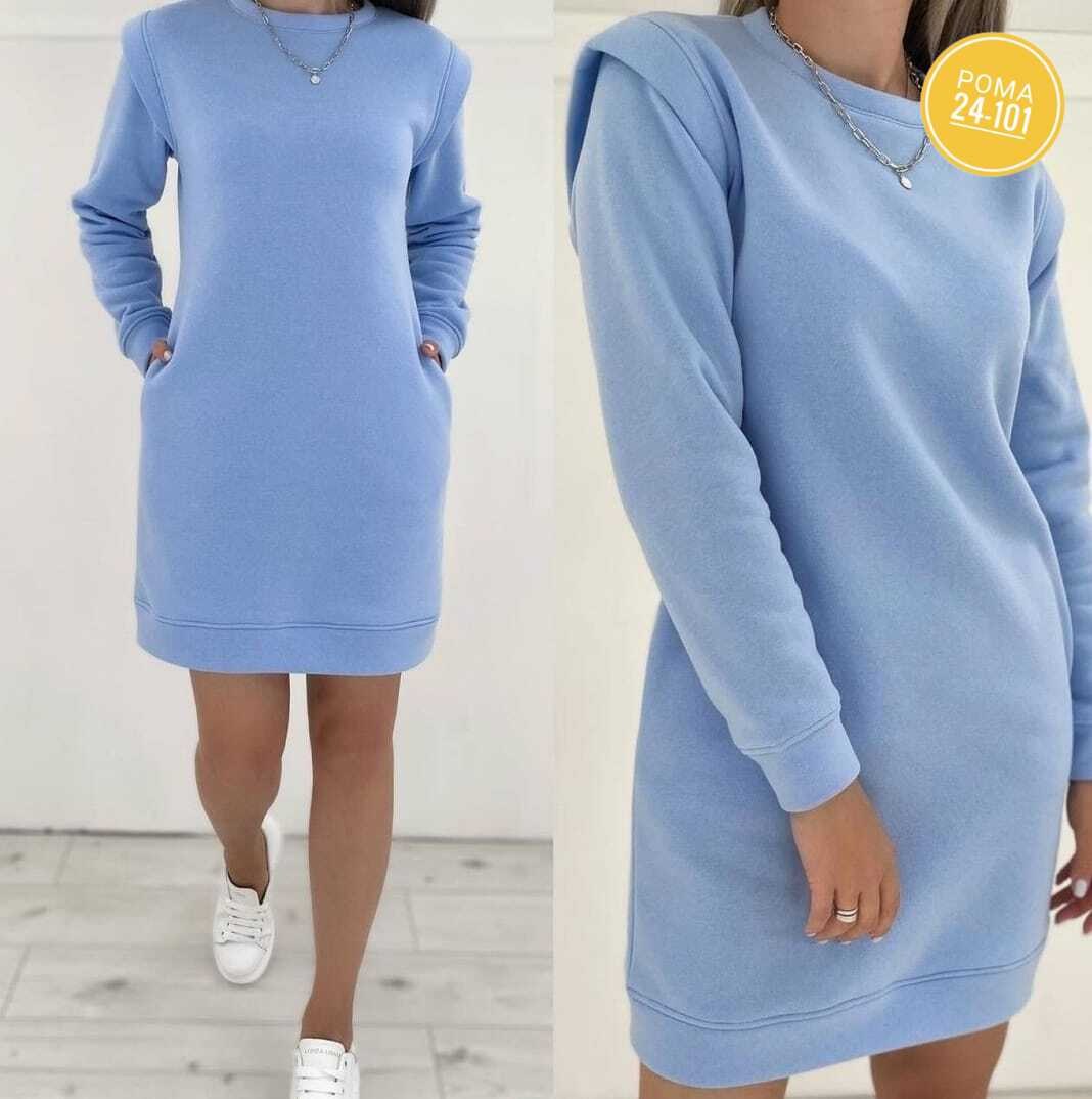 платье на флисе,туника из флиса,платье спортивного стиля,трикотажное теплое платье,платье спортивное теплое на флисе