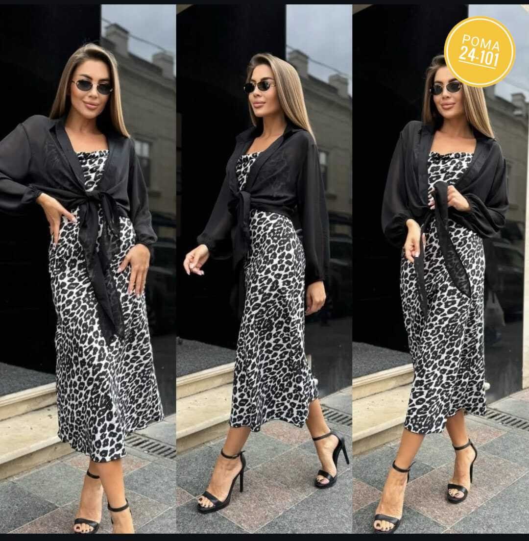 платье стильное,платье женское двойка,костюмы с платьем,платье и накидка