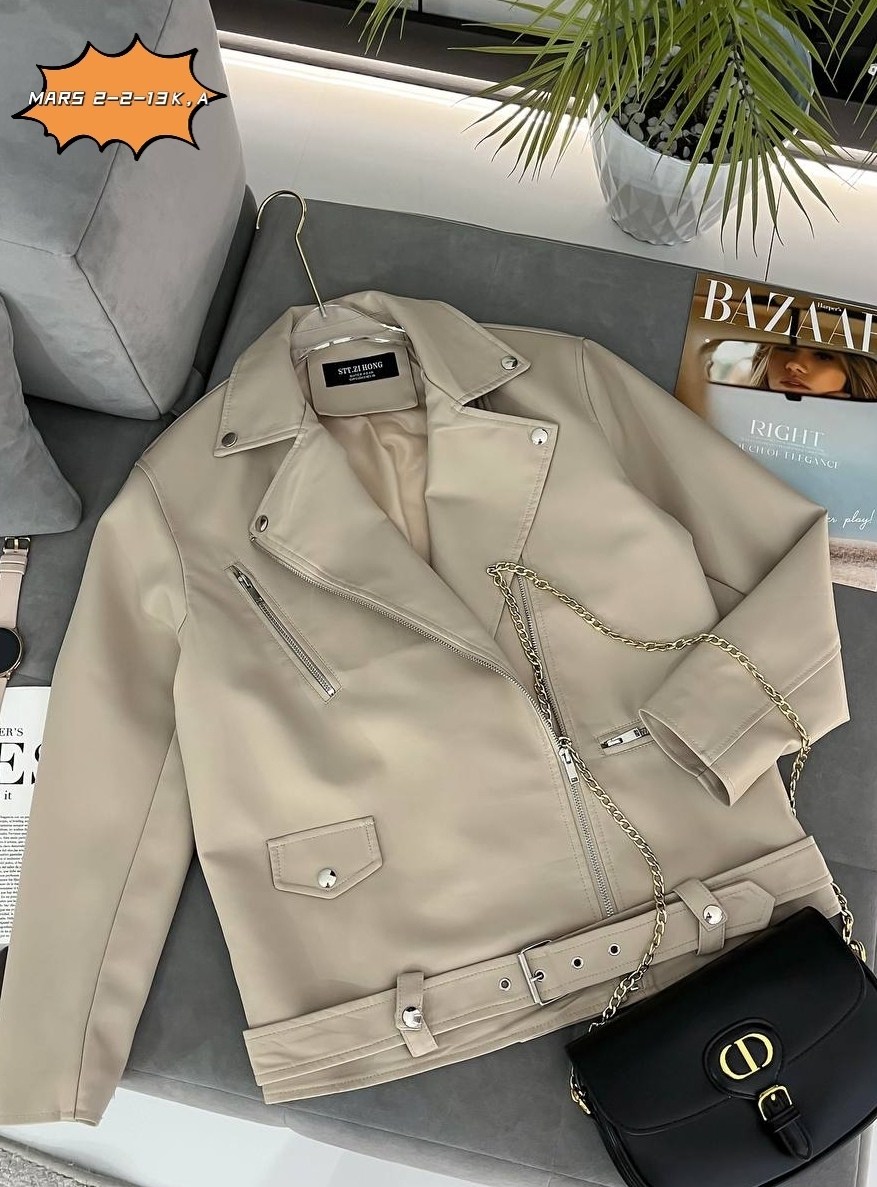 косуха кожаная куртка оверсайз queen sophie,кожанка оверсайз,косуха женская,куртка косуха,кожаная куртка