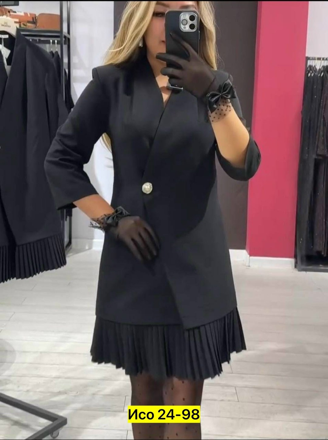 платье женское,платье-пиджак,платье пиджак с плиссировкой,платье пиджак с юбкой плиссе,жакет и юбка
