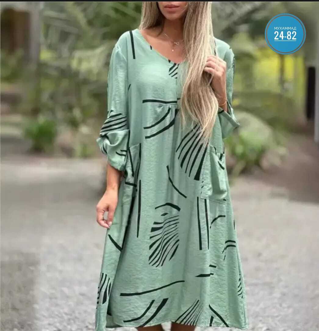летнее женское платье,женское платье с принтом,платье женское свободное,платье женское,платья