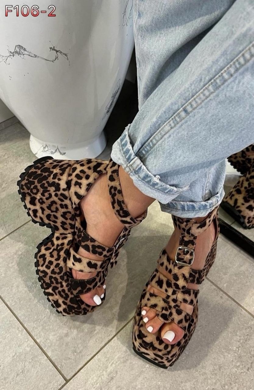 босоножки на платформе,босоножки леопардовые,босоножки леопард,босоножки леопардовые на платформе,босоножки сандали