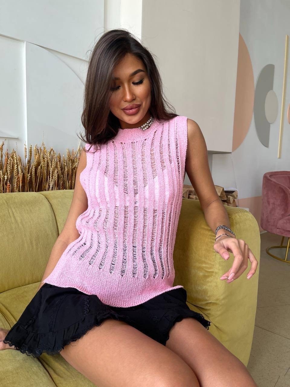 женская кофта,топ вязаный,кофточка,вязаная майка