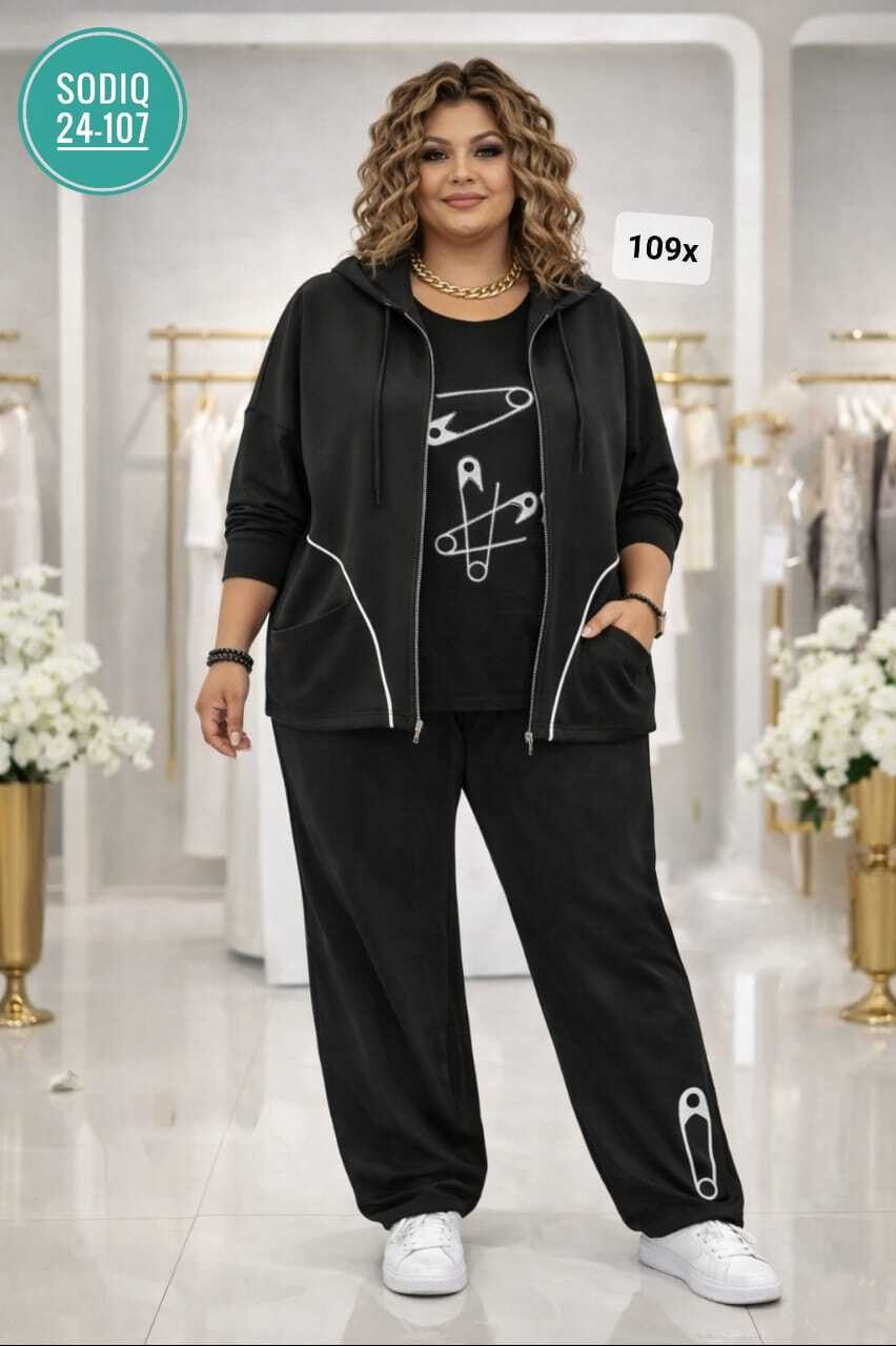 женский спортивный костюм больших размеров,женские костюмы больших размеров,костюм женский,костюм женский тройка,костюм спортивный женский