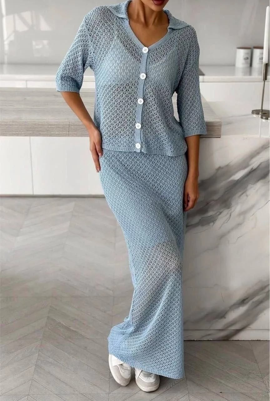 юбка вязанная,юбка ажурная,вязаный костюм двойка,вязаная юбка,вязаные топы