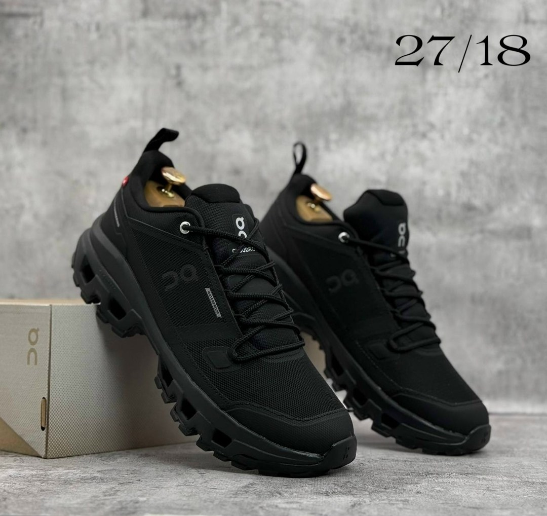 кроссовки,мужские кроссовки,черные водонепроницаемые кроссовки cloudwander on,черные кроссовки,повседневные кроссовки