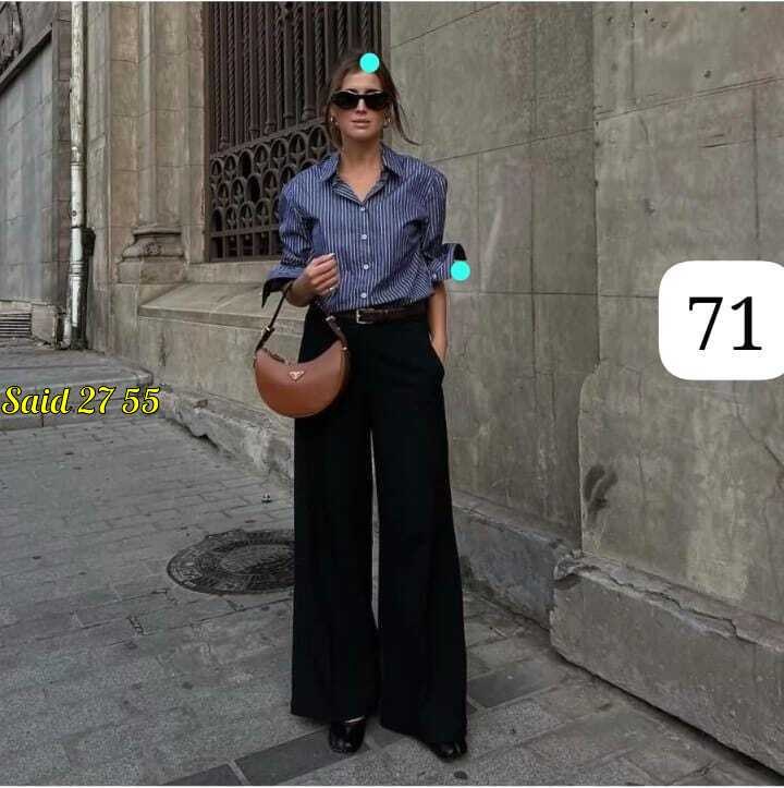 модные образы,брюки широкие,брюки палаццо 2026 черные,модные брюки