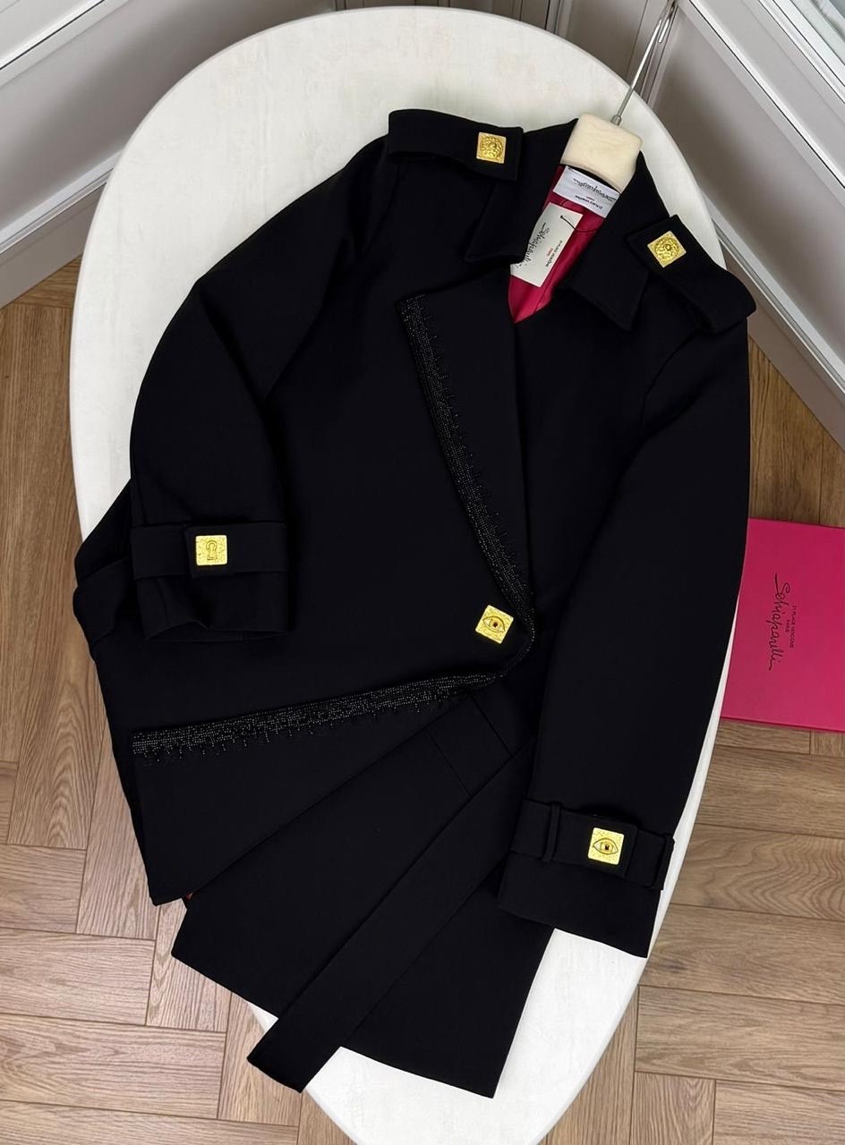 платье-пиджак,черное платье пиджак,платье пиджак женское,платье пиджак весеннее повседневное жакет by style janetta,платье жакет