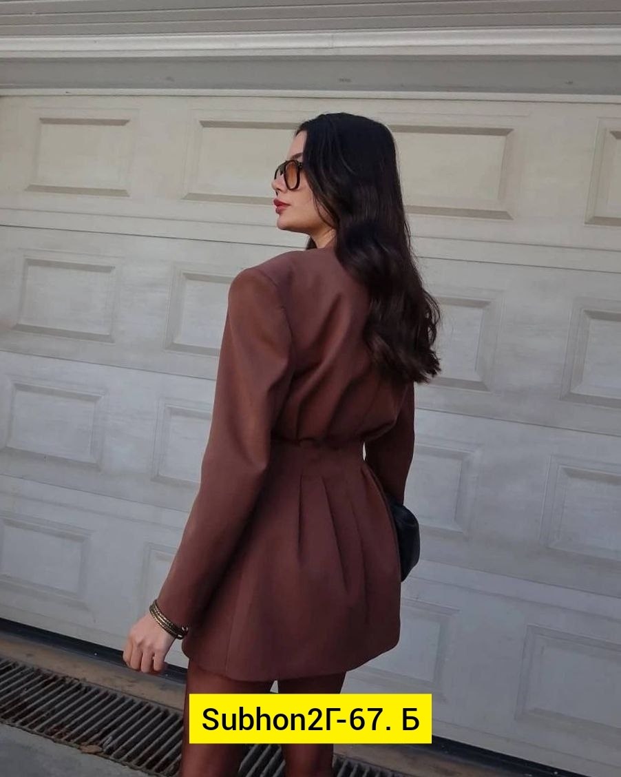 платье-пиджак,пиджак оверсайз приталенный с поясом anless wave 266193679,женский костюм,пиджак женский приталенный удлиненный sade,брючный костюм