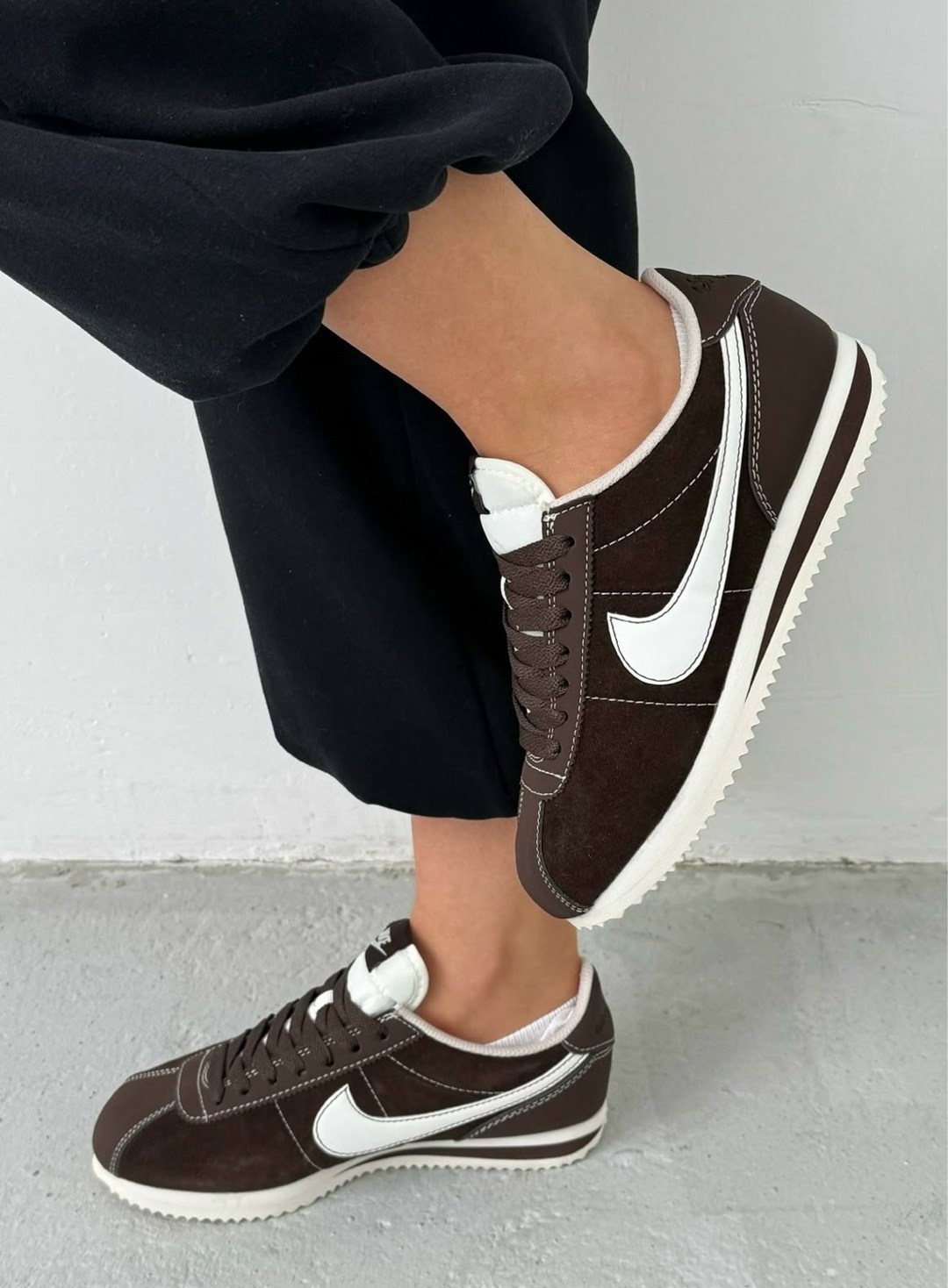 кроссовки cortez коричневые nike,женские кроссовки nike cortez,кроссовки замша,кроссовки,женская