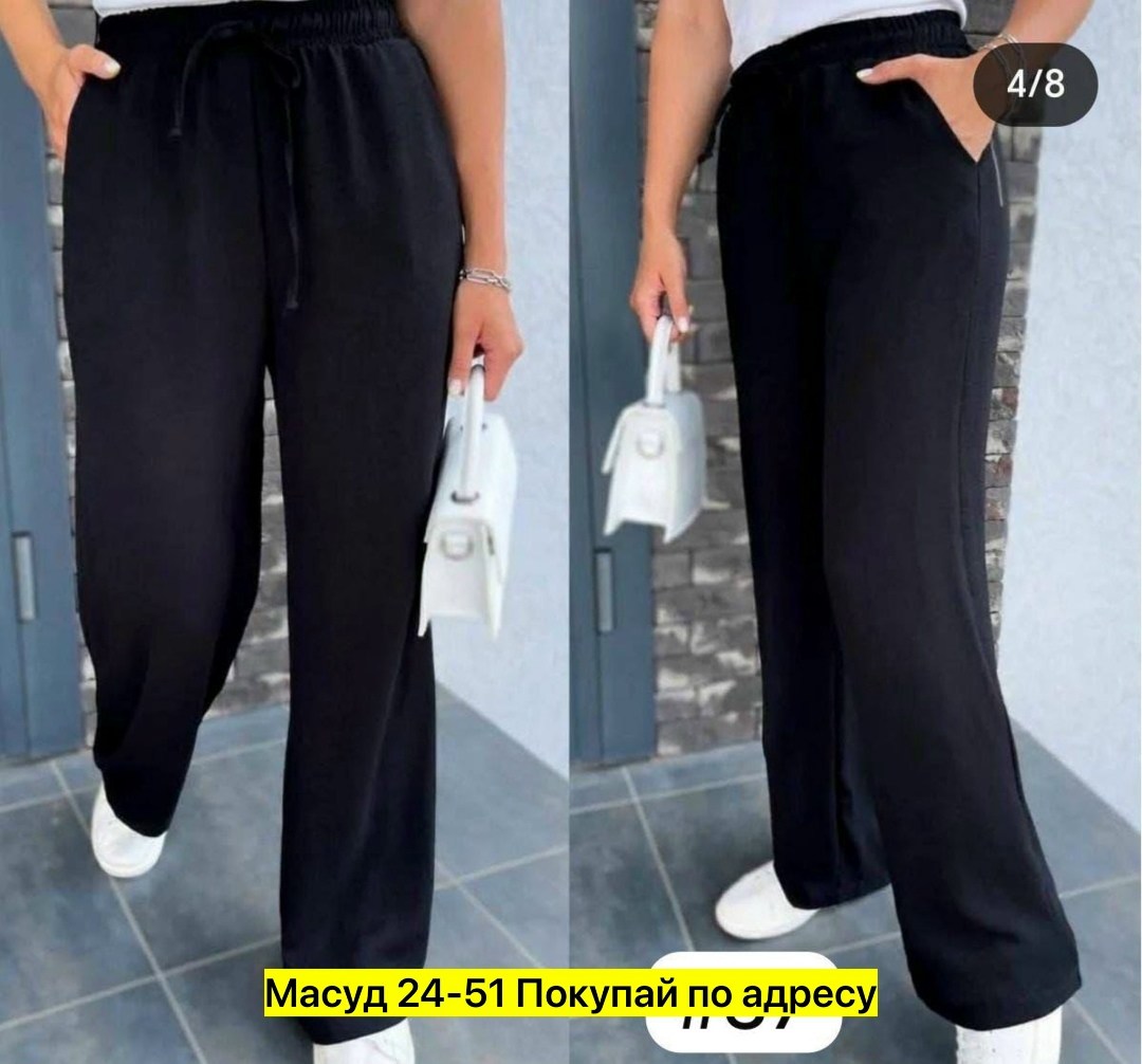 женские широкие брюки,штаны женские,креповые брюки,брюки женские,штаны свободного кроя