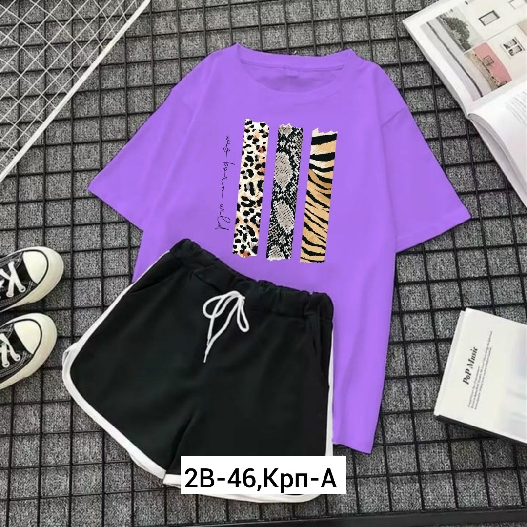 повседневный костюм,костюм футболка шорты,женские костюмы,летние костюмы