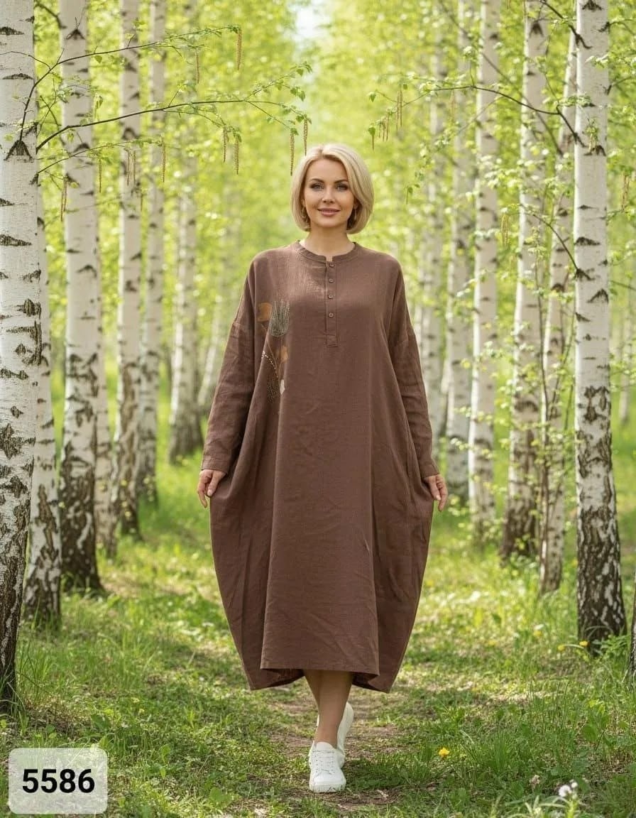 льняное платье,платье из льна,платья,платья бохо,женская платье