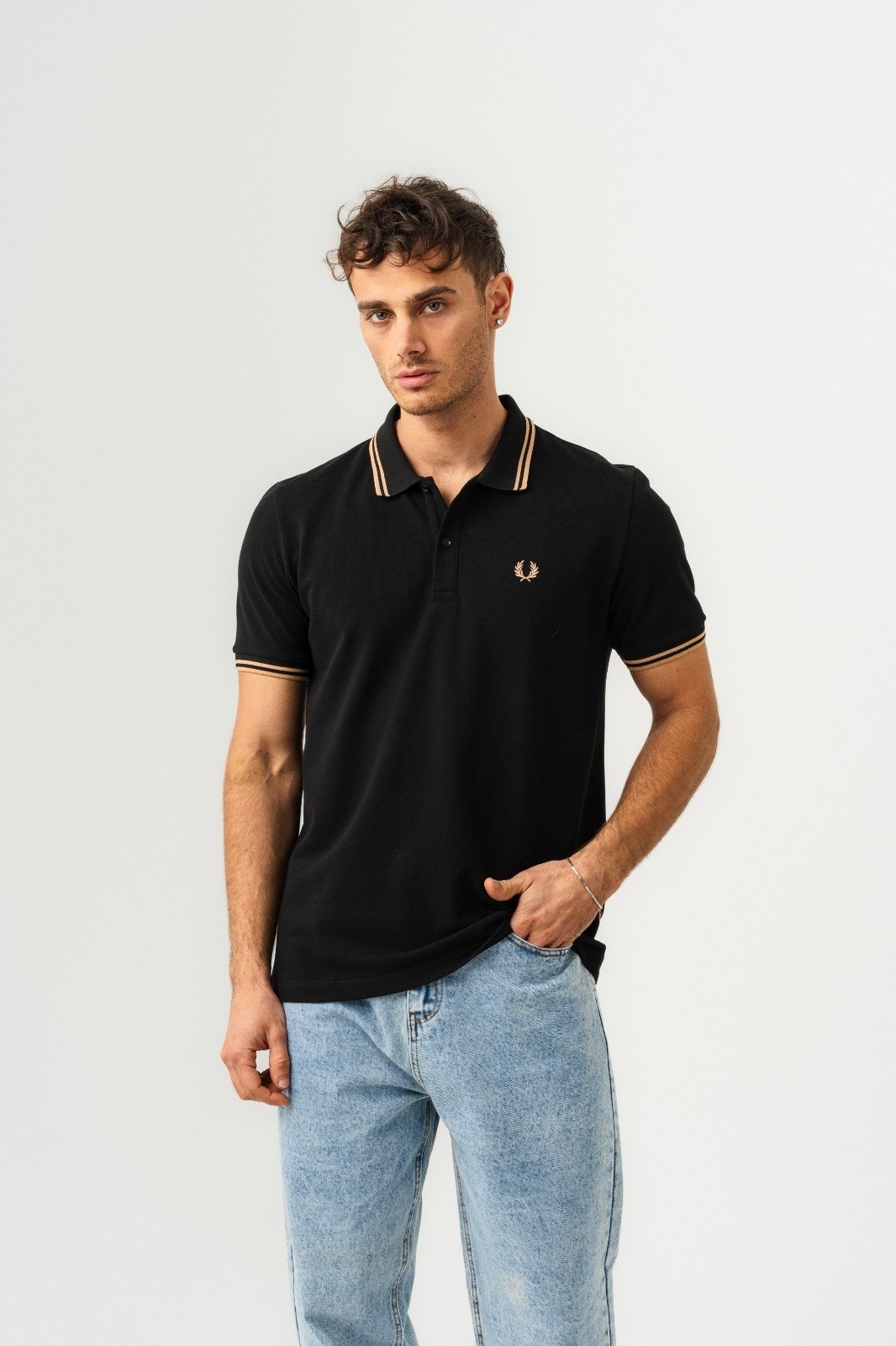 поло fred perry черное,поло фред перри черное,fred perry polo,фред перри,фред перри поло