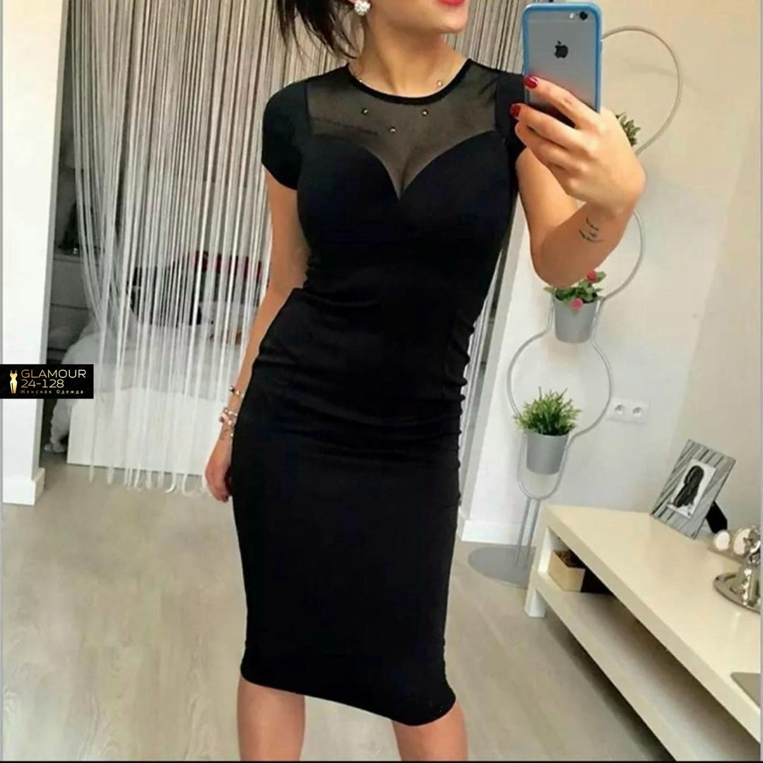 платье женское облегающее,облегающее платье,платье женское черное,черное платье до колен в обтяжку с коротким рукавом вечернее,черное облегающее платье