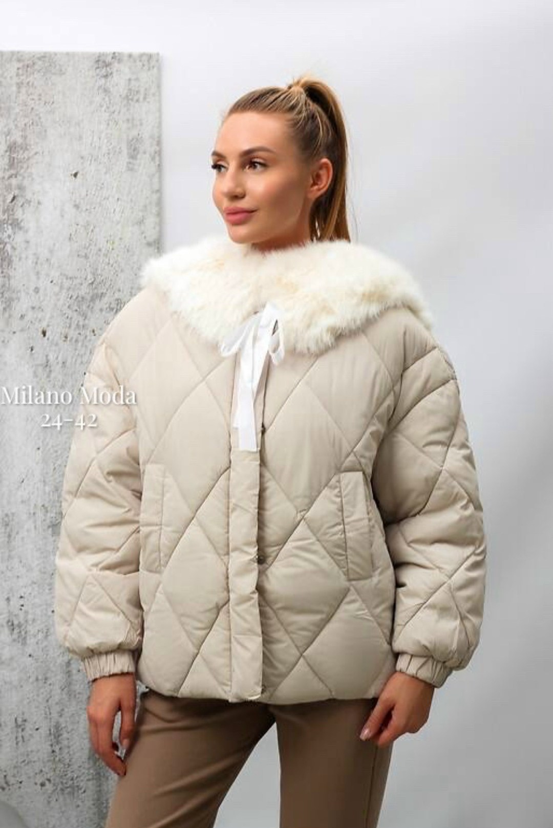 куртка-пуховик женская зимняя с большим меховым воротником,куртка женская зимняя,куртка зимняя,куртка женская голубая,куртка голубая