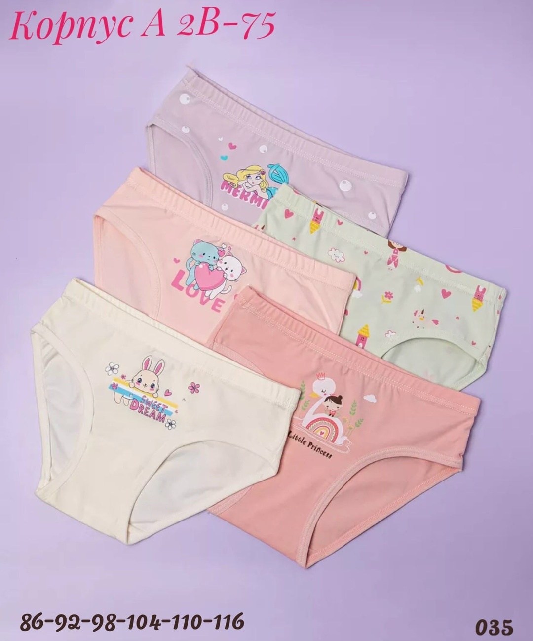 трусы для девочки 5 шт. donella,комплект трусов для девочки,комплект трусов слипы donella для девочек,donella трусы для девочек,трусы для девочек