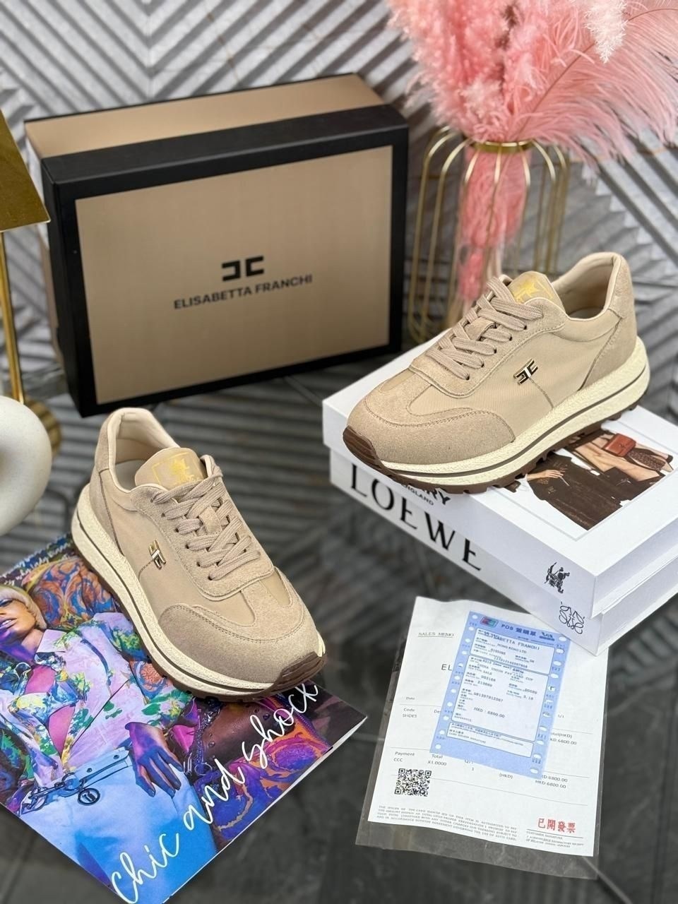 ,кроссовки женскиe,бежевые кроссовки,стильные кроссовки,кроссовка