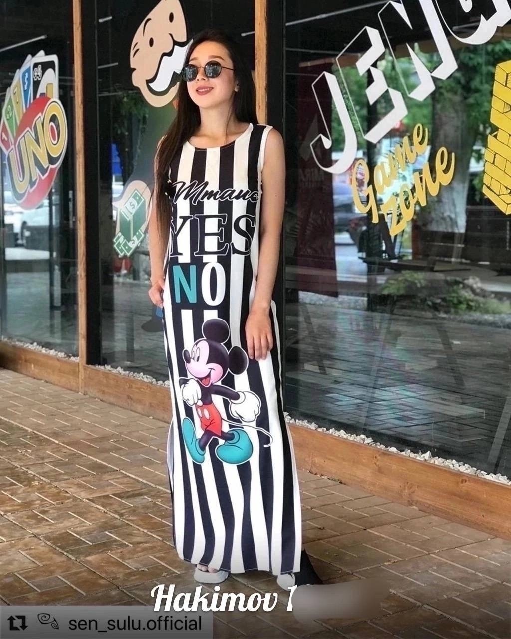 модное платье,платье сарафан,платье с микки маусом для женщин,длинное платье летнее,платья