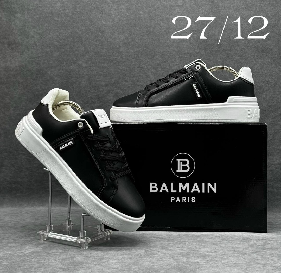,кеды мужские черные,кеды balmain,кроссовки balmain,кеды мужские