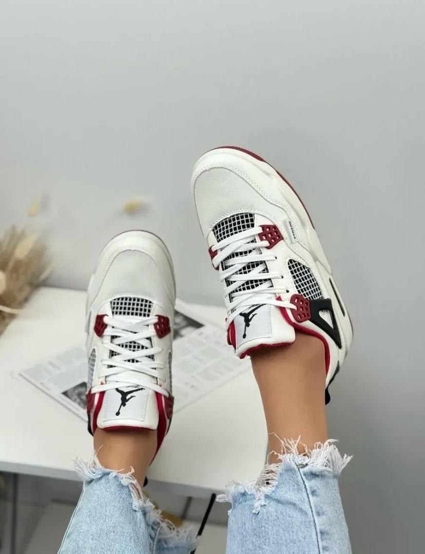 кроссовки,кроссовки молодежные,кроссовки nike air jordan 4,кроссовки nike air jordan 4 retro,кроссовки женскиe