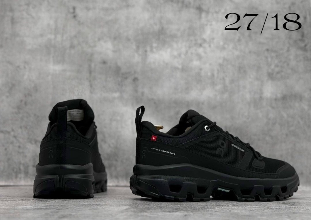 кроссовки,мужские кроссовки,черные водонепроницаемые кроссовки cloudwander on,черные кроссовки,повседневные кроссовки