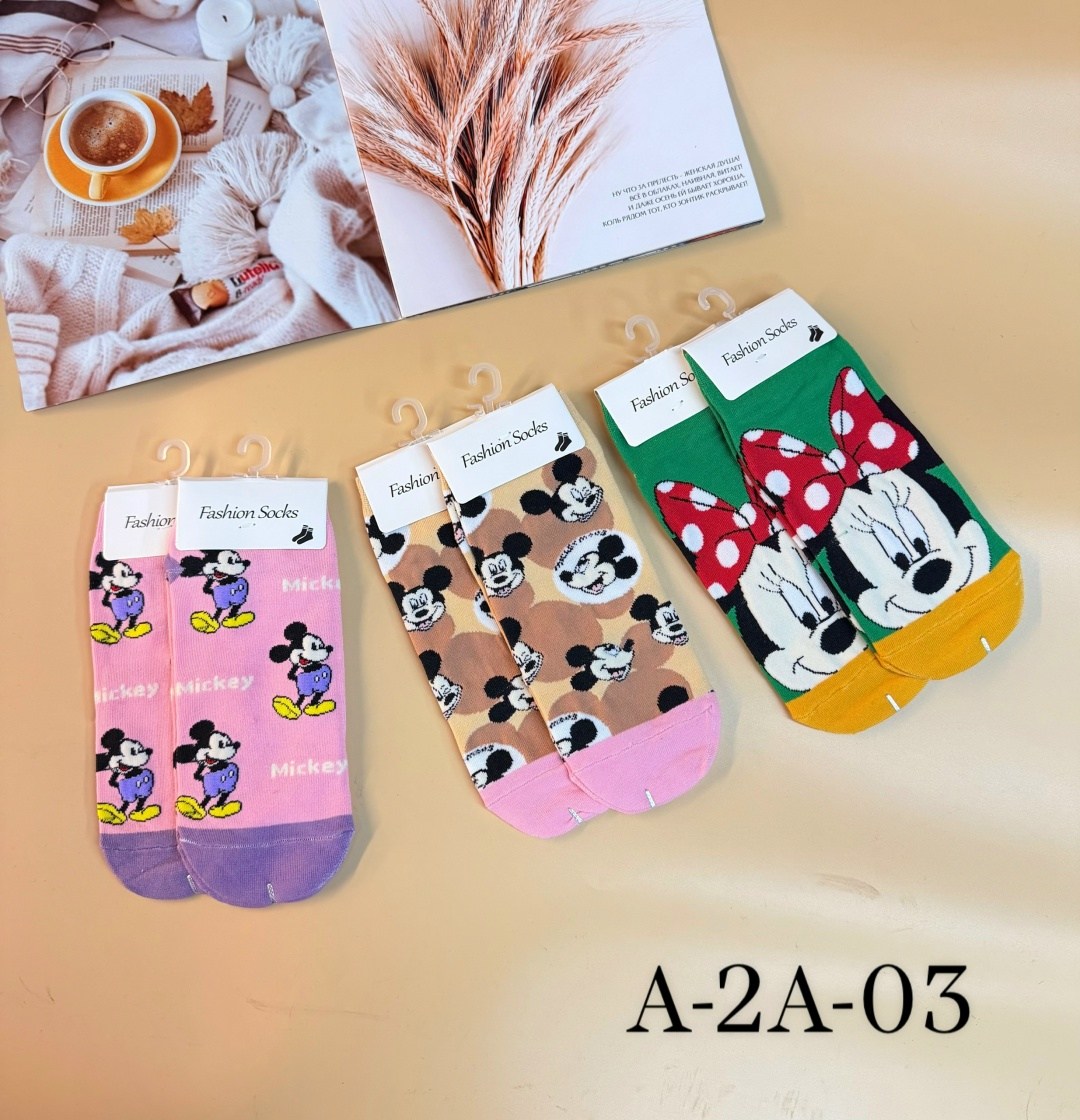 носки микки маус женские,носки женские,комплект носки женские,носки женские 10 пар,носки с микки маусом детские