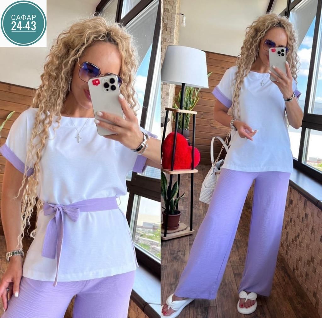 брючный летний костюм,костюм двойка женская,костюм свободного кроя,модные брючные костюмы,костюм женский