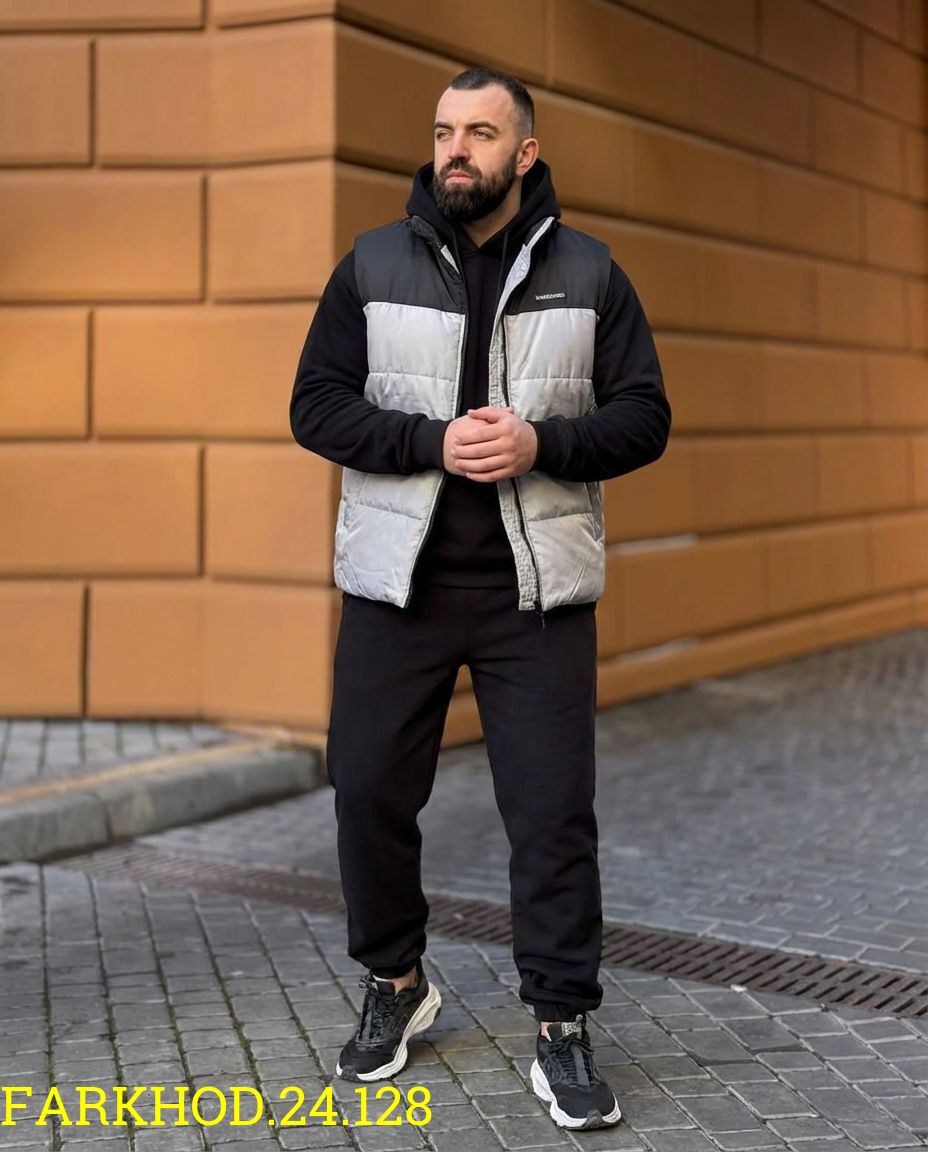 зимний спортивный костюм с жилеткой мужской,жилетка под спортивный костюм мужской,костюм на флисе мужской,мужской теплый спортивный костюм на флисе с жилетом,мужской спортивный костюм на флисе