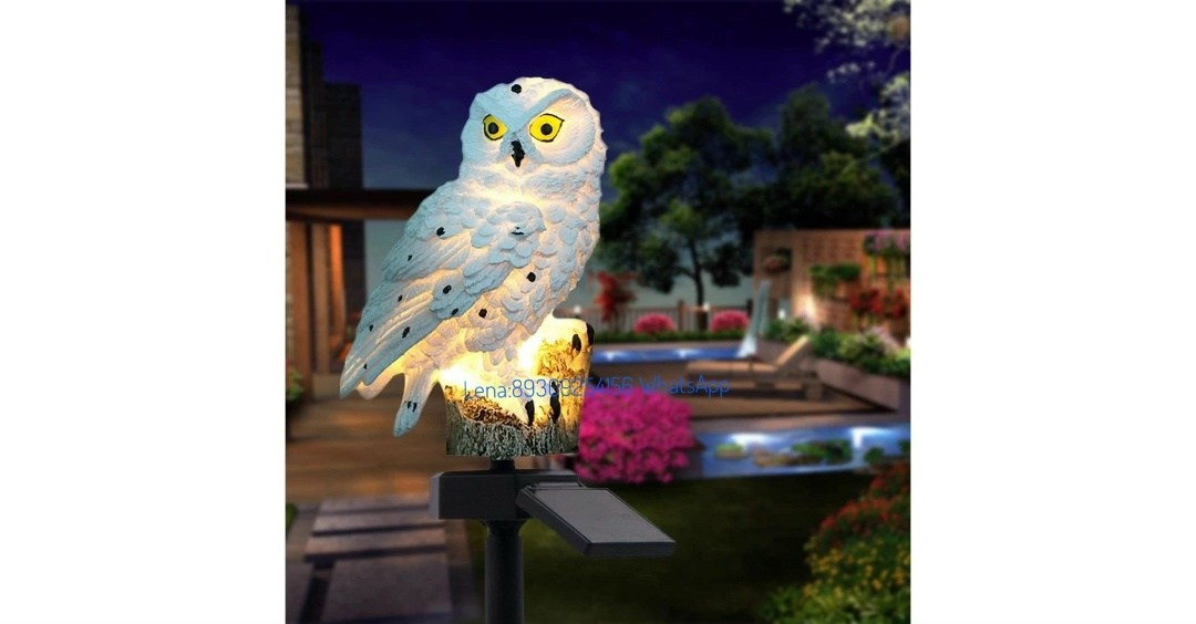 светильник садовый сова solarlamp,садовый светильник на солнечной батарее сова,светильник садовый на солнечных в форме совы,солнечный садовый светильник,светильник уличный сова